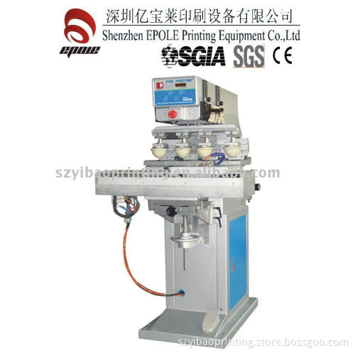 Four Color Shuttle Pad Printer